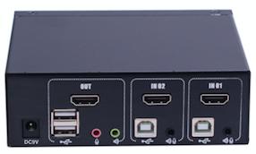 AS-21HA (HDMI KVM Switch 2 ports）