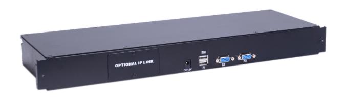 AS-7100ULD (Dual-Rail, 17” VGA LCD KVM Switch in Single port)